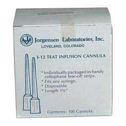 Teat Infusion Cannula  Jorgensen Labs